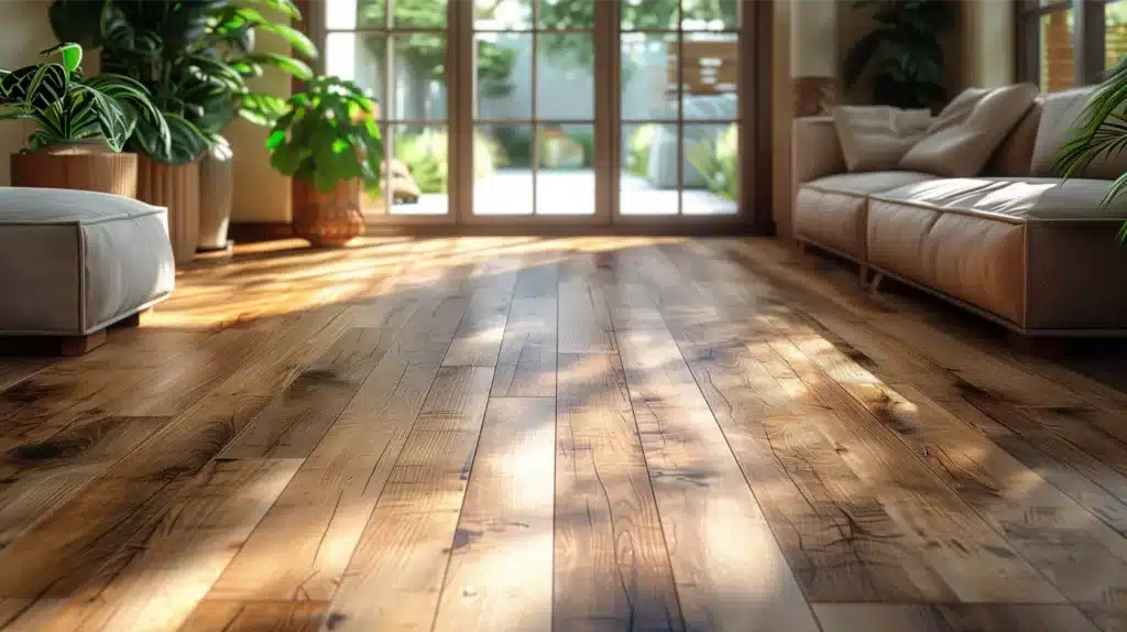 wooden flooring high quality image